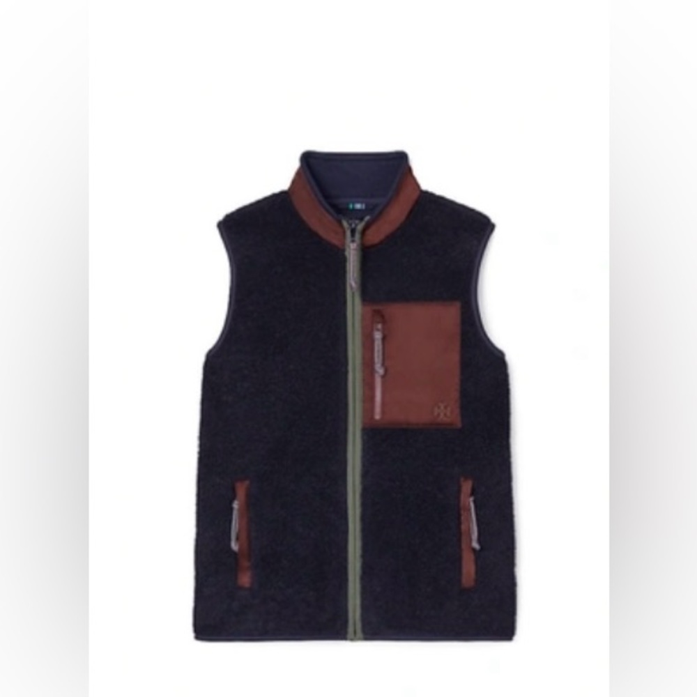 Tory Sport Fleece Zip Vest